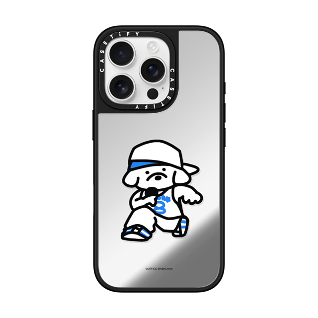 Skater JOHN x CASETiFY iPhone 16 Pro ケース Dog,Sport Silver on Black ミラーケース MagSafe対応 mini JOHN (Rapper) Father's Day Skater JOHN x CASETiFY iPhone 16 Pro ケース Dog,Sport Silver on Black ミラーケース MagSafe対応 mini JOHN (Rapper) Father's Day