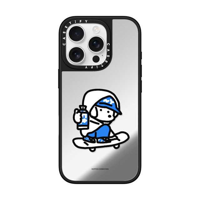 Skater JOHN x CASETiFY iPhone 16 Pro Case Silver on Black ミラーケース MagSafe対応 mini JOHN (Graffiti) Skater JOHN x CASETiFY iPhone 16 Pro Case Silver on Black ミラーケース MagSafe対応 mini JOHN (Graffiti)