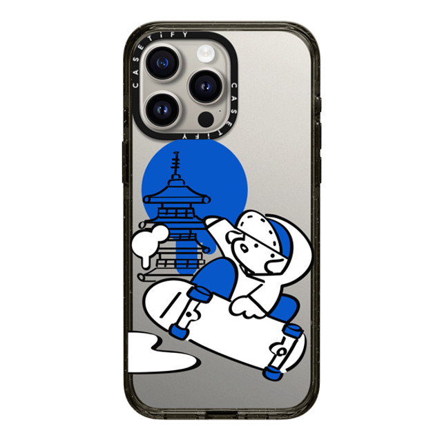 Skater JOHN x CASETiFY iPhone 15 Pro Max ケース ブラック インパクトケース SKATER JOHN - JAPAN