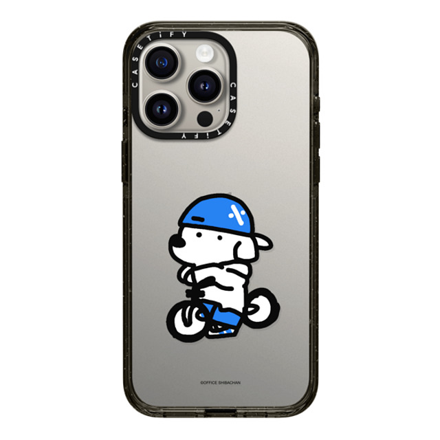 Skater JOHN x CASETiFY iPhone 15 Pro Max ケース ブラック インパクトケース mini JOHN (Cycling)