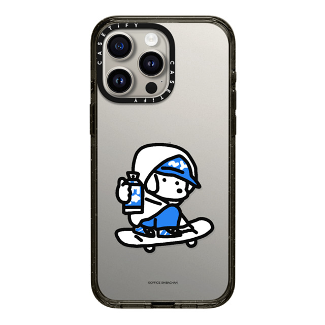 Skater JOHN x CASETiFY iPhone 15 Pro Max ケース ブラック インパクトケース mini JOHN (Graffiti)