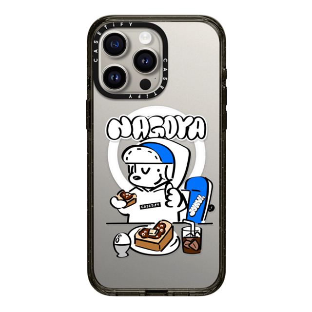 Skater JOHN x CASETiFY iPhone 15 Pro Max Case Black Impact Case MagSafe Compatible Skater John Nagoya Food Phone Case Skater JOHN x CASETiFY iPhone 15 Pro Max Case Black Impact Case MagSafe Compatible Skater John Nagoya Food Phone Case