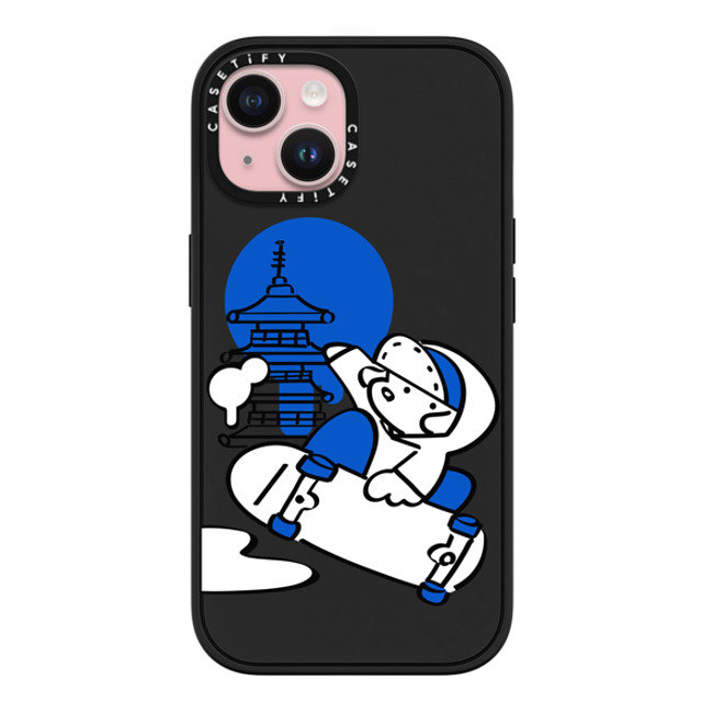 Skater JOHN x CASETiFY iPhone 15 ケース マットブラック インパクトケース MagSafe対応 SKATER JOHN - JAPAN