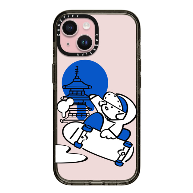 Skater JOHN x CASETiFY iPhone 15 ケース ブラック インパクトケース SKATER JOHN - JAPAN