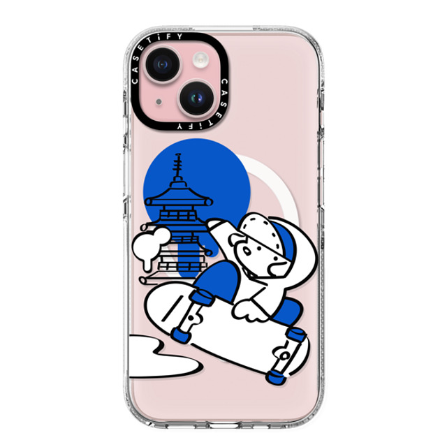 Skater JOHN x CASETiFY iPhone 15 ケース クリア クリア ケース MagSafe対応 SKATER JOHN - JAPAN