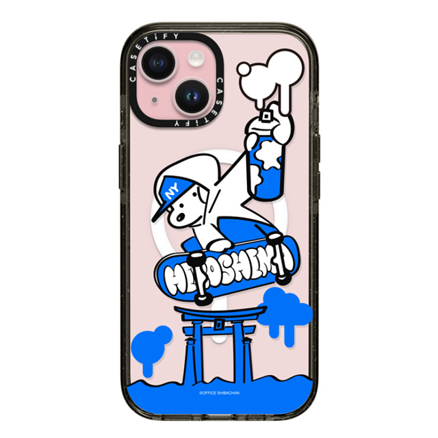 Skater JOHN x CASETiFY iPhone 15 Case ブラック インパクトケース MagSafe対応 SKATER JOHN (HIROSHIMA TRIP01) Mother's Day Skater JOHN x CASETiFY iPhone 15 Case ブラック インパクトケース MagSafe対応 SKATER JOHN (HIROSHIMA TRIP01) Mother's Day