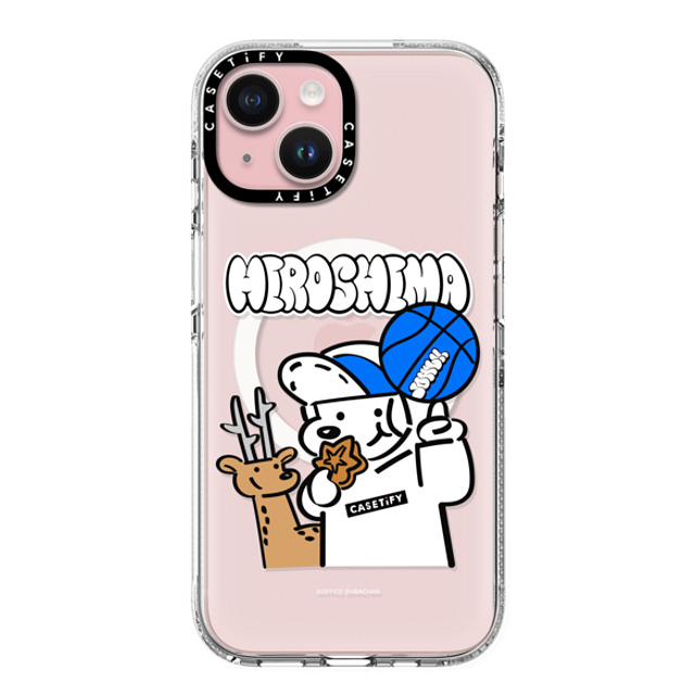 Skater JOHN x CASETiFY iPhone 15 Case クリア クリア ケース MagSafe対応 Skater JOHN (HIROSHIMA TRIP02) Back to School Skater JOHN x CASETiFY iPhone 15 Case クリア クリア ケース MagSafe対応 Skater JOHN (HIROSHIMA TRIP02) Back to School