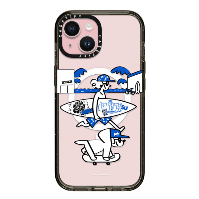 Skater JOHN x CASETiFY iPhone 15 Case Black Impact Case MagSafe Compatible CASETiFY AND JOHN (friend) Back to School Skater JOHN x CASETiFY iPhone 15 Case Black Impact Case MagSafe Compatible CASETiFY AND JOHN (friend) Back to School