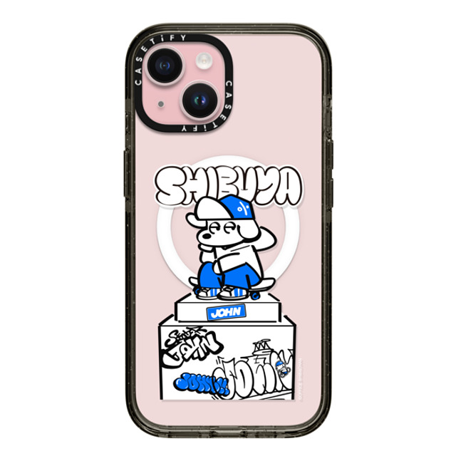 Skater JOHN x CASETiFY iPhone 15 Case Black Impact Case MagSafe Compatible SKATER JOHN - SHIBUYA HACHIKO_01 Mother's Day Skater JOHN x CASETiFY iPhone 15 Case Black Impact Case MagSafe Compatible SKATER JOHN - SHIBUYA HACHIKO_01 Mother's Day