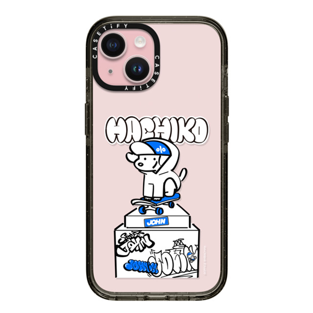 Skater JOHN x CASETiFY iPhone 15 Case Black インパクトケース SKATER JOHN - SHIBUYA HACHIKO_02 Mother's Day Skater JOHN x CASETiFY iPhone 15 Case Black インパクトケース SKATER JOHN - SHIBUYA HACHIKO_02 Mother's Day