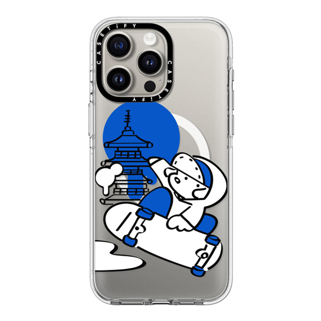 Skater JOHN x CASETiFY iPhone 15 Pro Max ケース クリア クリア ケース MagSafe対応 SKATER JOHN - JAPAN