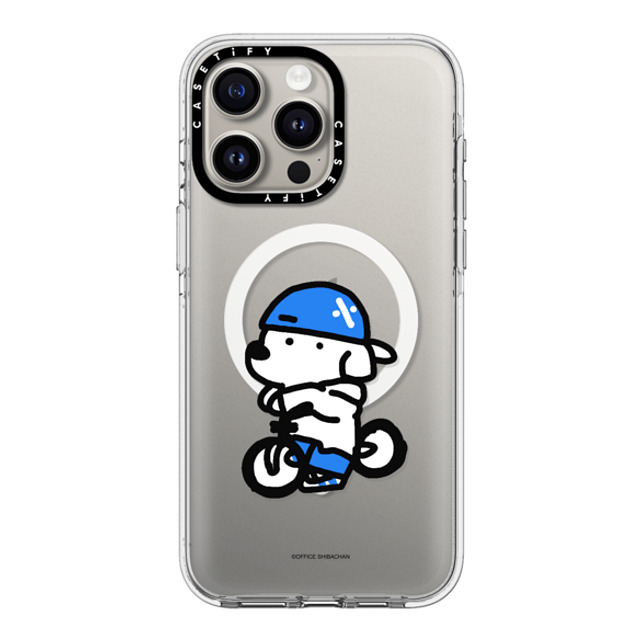 Skater JOHN x CASETiFY iPhone 15 Pro Max ケース クリア クリア ケース MagSafe対応 mini JOHN (Cycling)