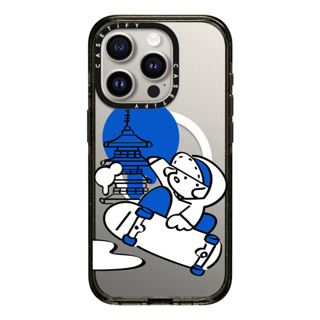 Skater JOHN x CASETiFY iPhone 15 Pro ケース ブラック インパクトケース MagSafe対応 SKATER JOHN - JAPAN