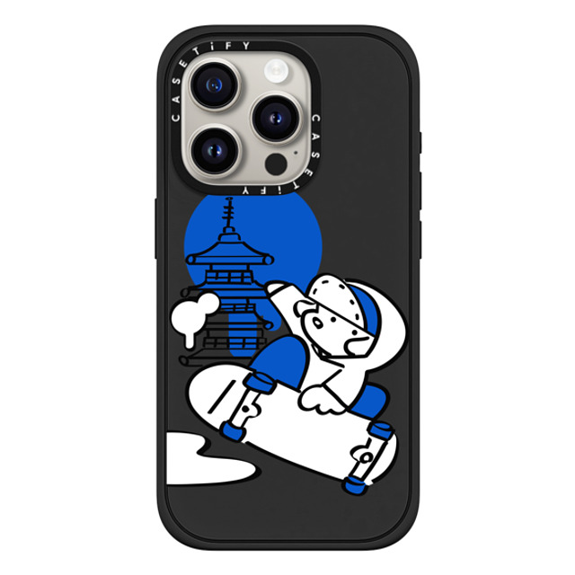 Skater JOHN x CASETiFY iPhone 15 Pro ケース マットブラック インパクトケース MagSafe対応 SKATER JOHN - JAPAN