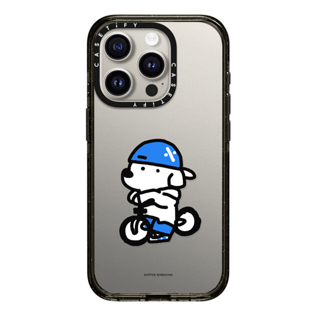 Skater JOHN x CASETiFY iPhone 15 Pro ケース ブラック インパクトケース mini JOHN (Cycling)