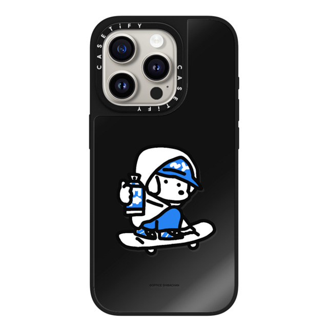 Skater JOHN x CASETiFY iPhone 15 Pro Case Black on Black ミラーケース MagSafe対応 mini JOHN (Graffiti) Skater JOHN x CASETiFY iPhone 15 Pro Case Black on Black ミラーケース MagSafe対応 mini JOHN (Graffiti)