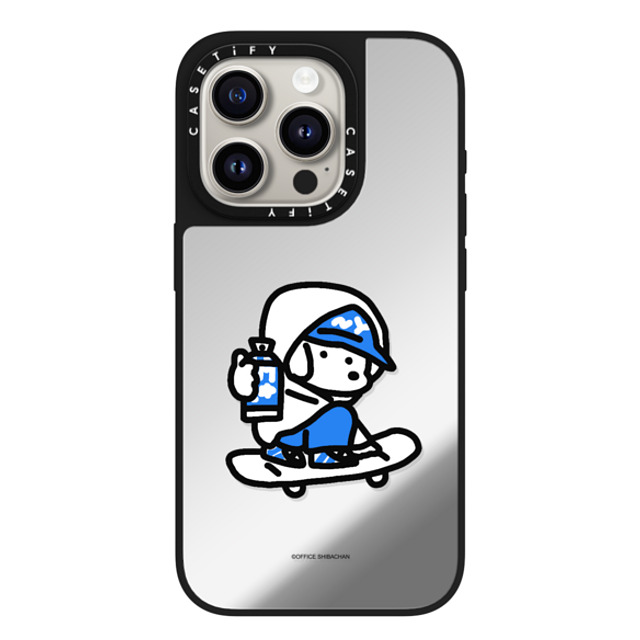 Skater JOHN x CASETiFY iPhone 15 Pro Case Silver on Black ミラーケース MagSafe対応 mini JOHN (Graffiti) Skater JOHN x CASETiFY iPhone 15 Pro Case Silver on Black ミラーケース MagSafe対応 mini JOHN (Graffiti)