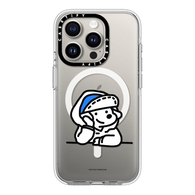 Skater JOHN x CASETiFY iPhone 15 Pro ケース クリア クリア ケース MagSafe対応 mini JOHN (Lover)