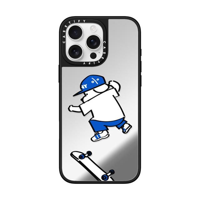 Skater JOHN x CASETiFY iPhone 16 Pro Max Case Dog,Sport Silver on Black ミラーケース MagSafe対応 Skater JOHN -Hello my friend 02 Mother's Day Skater JOHN x CASETiFY iPhone 16 Pro Max Case Dog,Sport Silver on Black ミラーケース MagSafe対応 Skater JOHN -Hello my friend 02 Mother's Day