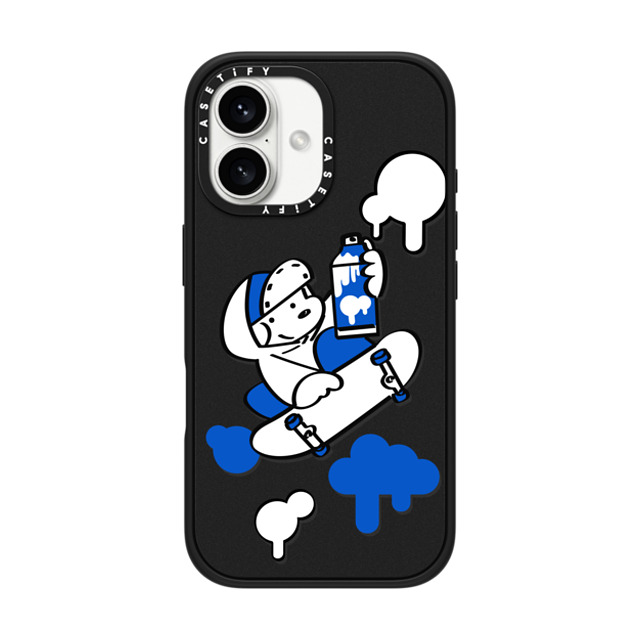 Skater JOHN x CASETiFY iPhone 16 Case Dog,Sport Matte Black Impact Case MagSafe Compatible Skater JOHN -Hello my friend 03 Mother's Day Skater JOHN x CASETiFY iPhone 16 Case Dog,Sport Matte Black Impact Case MagSafe Compatible Skater JOHN -Hello my friend 03 Mother's Day