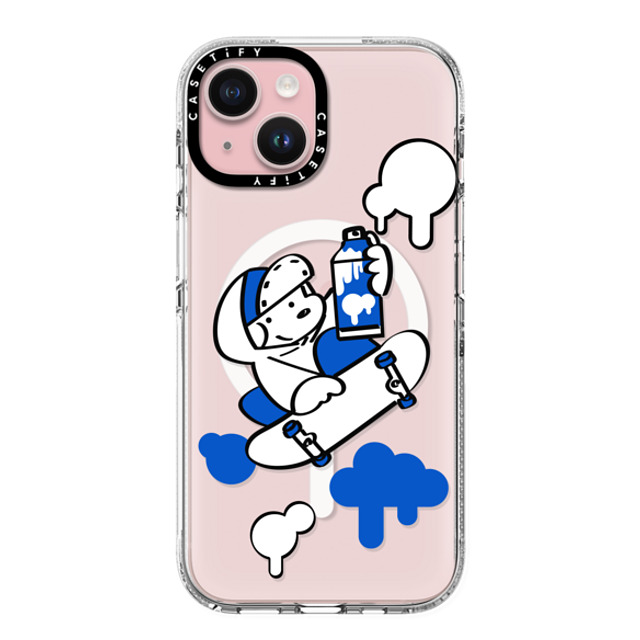 Skater JOHN x CASETiFY iPhone 15 Case Dog,Sport Clear Clear Case MagSafe Compatible Skater JOHN -Hello my friend 03 Father's Day Skater JOHN x CASETiFY iPhone 15 Case Dog,Sport Clear Clear Case MagSafe Compatible Skater JOHN -Hello my friend 03 Father's Day