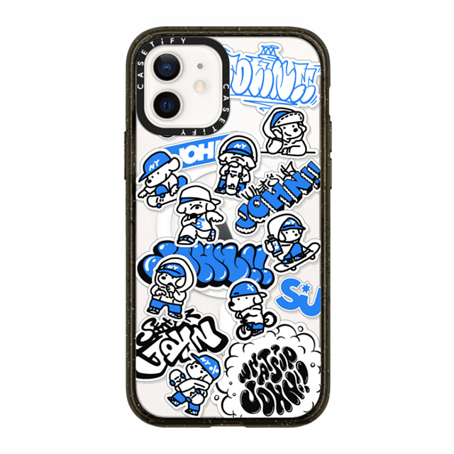 Skater JOHN x CASETiFY iPhone 12 Case Dog,Sport Black Impact Case MagSafe Compatible mini JOHN Back to School Skater JOHN x CASETiFY iPhone 12 Case Dog,Sport Black Impact Case MagSafe Compatible mini JOHN Back to School
