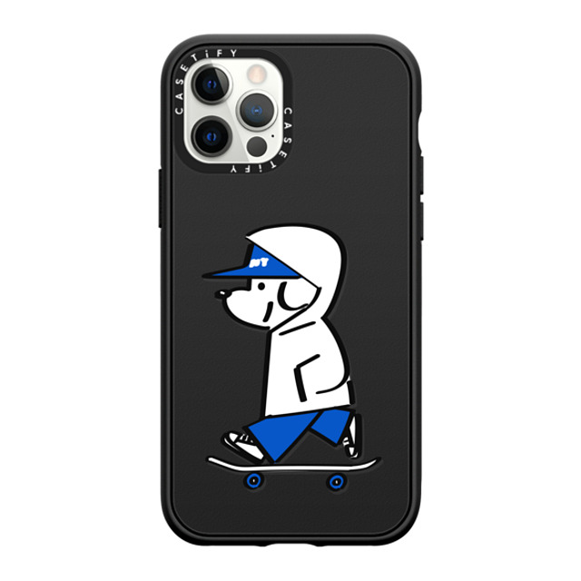 Skater JOHN x CASETiFY iPhone 12 Pro Case Matte Black Impact Case MagSafe Compatible Skater JOHN -Hello my friend 04 Skater JOHN x CASETiFY iPhone 12 Pro Case Matte Black Impact Case MagSafe Compatible Skater JOHN -Hello my friend 04