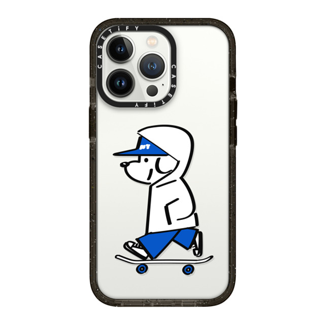 Skater JOHN x CASETiFY iPhone 13 Pro P[X Dog,Sport ubN CpNgP[X Skater JOHN -Hello my friend 04