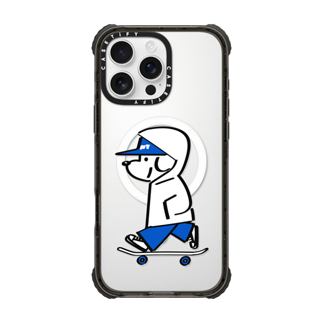 Skater JOHN x CASETiFY iPhone 16 Pro Max Case Black ウルトラ インパクトケース MagSafe 対応 Skater JOHN -Hello my friend 04 Skater JOHN x CASETiFY iPhone 16 Pro Max Case Black ウルトラ インパクトケース MagSafe 対応 Skater JOHN -Hello my friend 04