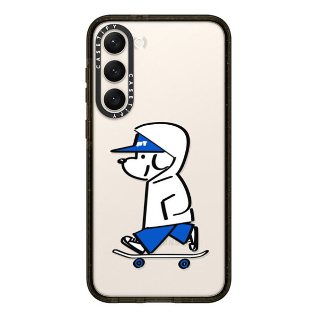Skater JOHN x CASETiFY Galaxy S23+ ケース Dog,Sport ブラック インパクトケース Skater JOHN -Hello my friend 04 Skater JOHN x CASETiFY Galaxy S23+ ケース Dog,Sport ブラック インパクトケース Skater JOHN -Hello my friend 04