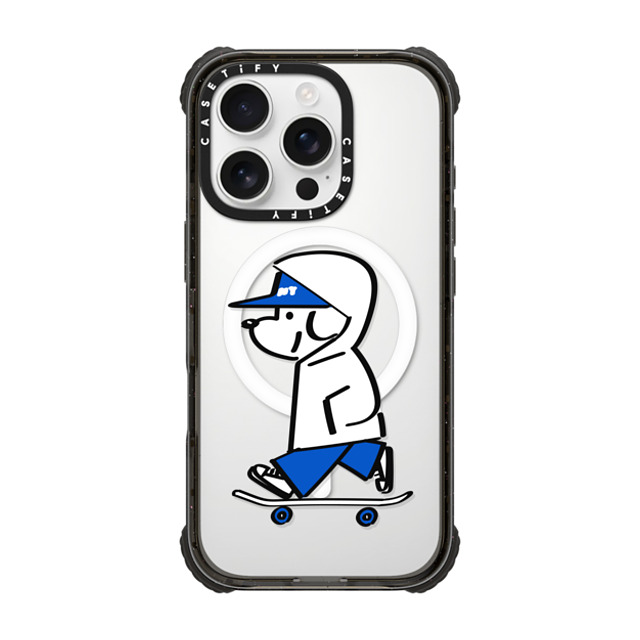 Skater JOHN x CASETiFY iPhone 16 Pro Case Black ウルトラ インパクトケース MagSafe 対応 Skater JOHN -Hello my friend 04 Skater JOHN x CASETiFY iPhone 16 Pro Case Black ウルトラ インパクトケース MagSafe 対応 Skater JOHN -Hello my friend 04