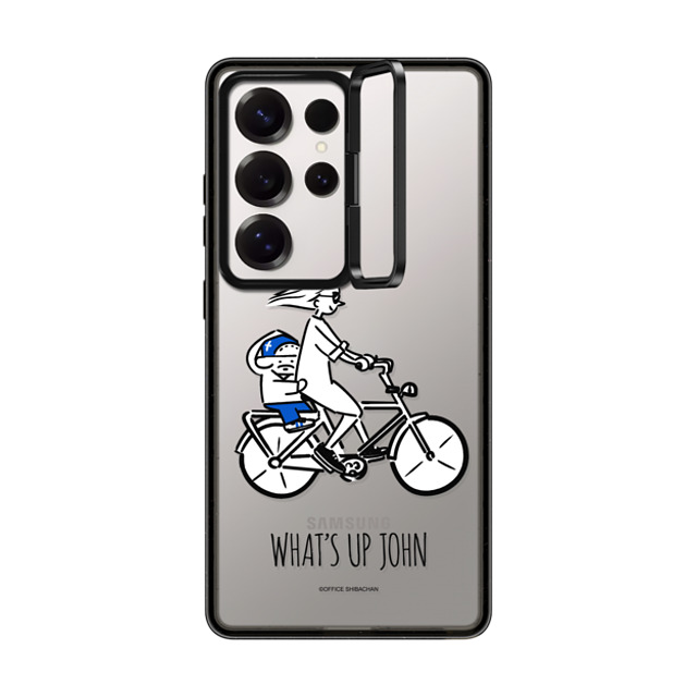 Skater JOHN x CASETiFY Galaxy S25 Ultra ケース Dog,Sport ブラック インパクト リングスタンド ケース Skater JOHN (Cycling) Back to School Skater JOHN x CASETiFY Galaxy S25 Ultra ケース Dog,Sport ブラック インパクト リングスタンド ケース Skater JOHN (Cycling) Back to School