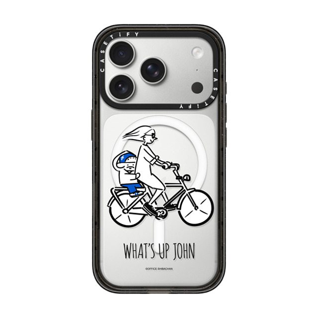Skater JOHN x CASETiFY iPhone 17 Pro ケース Dog,Sport ブラック インパクトケース MagSafe対応 Skater JOHN (Cycling) Skater JOHN x CASETiFY iPhone 17 Pro ケース Dog,Sport ブラック インパクトケース MagSafe対応 Skater JOHN (Cycling)