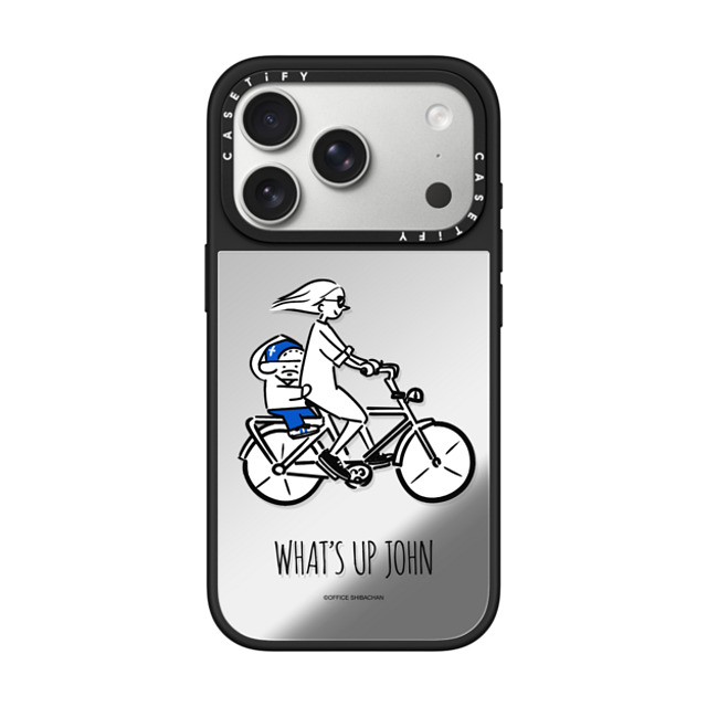 Skater JOHN x CASETiFY iPhone 17 Pro ケース Dog,Sport Silver on Black ミラーケース MagSafe対応 Skater JOHN (Cycling) Skater JOHN x CASETiFY iPhone 17 Pro ケース Dog,Sport Silver on Black ミラーケース MagSafe対応 Skater JOHN (Cycling)