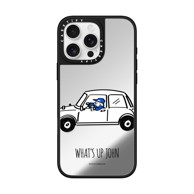 Skater JOHN x CASETiFY iPhone 16 Pro Max Case Dog,Sport Silver on Black ミラーケース MagSafe対応 Skater JOHN (Drive) Back to School Skater JOHN x CASETiFY iPhone 16 Pro Max Case Dog,Sport Silver on Black ミラーケース MagSafe対応 Skater JOHN (Drive) Back to School