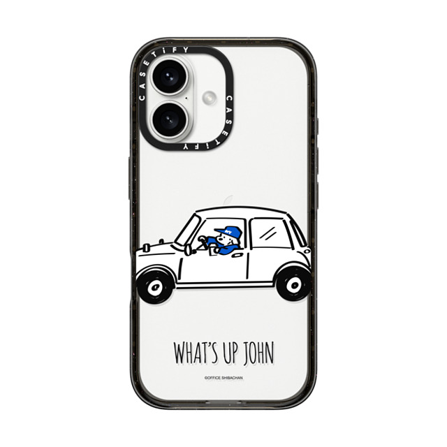 Skater JOHN x CASETiFY iPhone 16 Case Dog,Sport Black Impact Case Skater JOHN (Drive) Mother's Day Skater JOHN x CASETiFY iPhone 16 Case Dog,Sport Black Impact Case Skater JOHN (Drive) Mother's Day