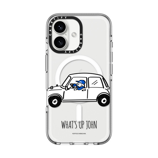 Skater JOHN x CASETiFY iPhone 16 Case Dog,Sport Clear Clear Case MagSafe Compatible Skater JOHN (Drive) Father's Day Skater JOHN x CASETiFY iPhone 16 Case Dog,Sport Clear Clear Case MagSafe Compatible Skater JOHN (Drive) Father's Day