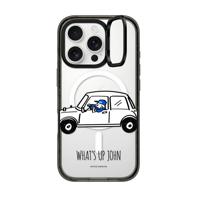 Skater JOHN x CASETiFY iPhone 16 Pro ケース Dog,Sport ブラック インパクトリングスタンドケース MagSafe対応 Skater JOHN (Drive) Mother's Day Skater JOHN x CASETiFY iPhone 16 Pro ケース Dog,Sport ブラック インパクトリングスタンドケース MagSafe対応 Skater JOHN (Drive) Mother's Day