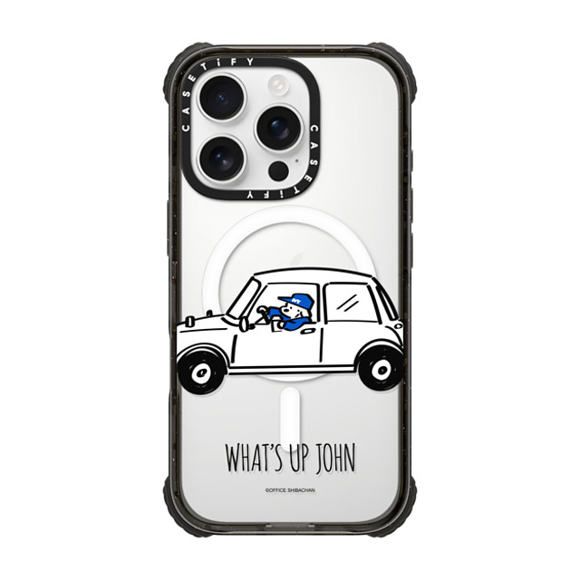 Skater JOHN x CASETiFY iPhone 16 Pro Case Dog,Sport Black ウルトラ インパクトケース MagSafe 対応 Skater JOHN (Drive) Back to School Skater JOHN x CASETiFY iPhone 16 Pro Case Dog,Sport Black ウルトラ インパクトケース MagSafe 対応 Skater JOHN (Drive) Back to School