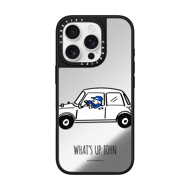 Skater JOHN x CASETiFY iPhone 16 Pro Case Dog,Sport Silver on Black ミラーケース MagSafe対応 Skater JOHN (Drive) Back to School Skater JOHN x CASETiFY iPhone 16 Pro Case Dog,Sport Silver on Black ミラーケース MagSafe対応 Skater JOHN (Drive) Back to School
