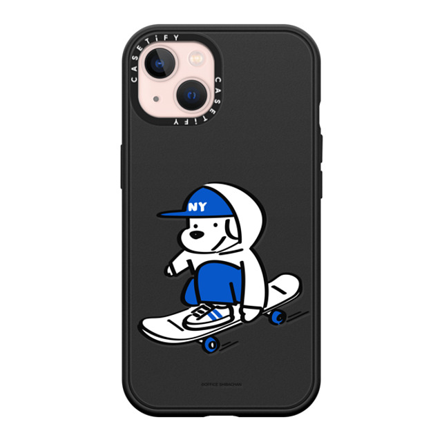 Skater JOHN x CASETiFY iPhone 13 ケース マットブラック インパクトケース MagSafe対応 Skater JOHN (Enjoy Life)