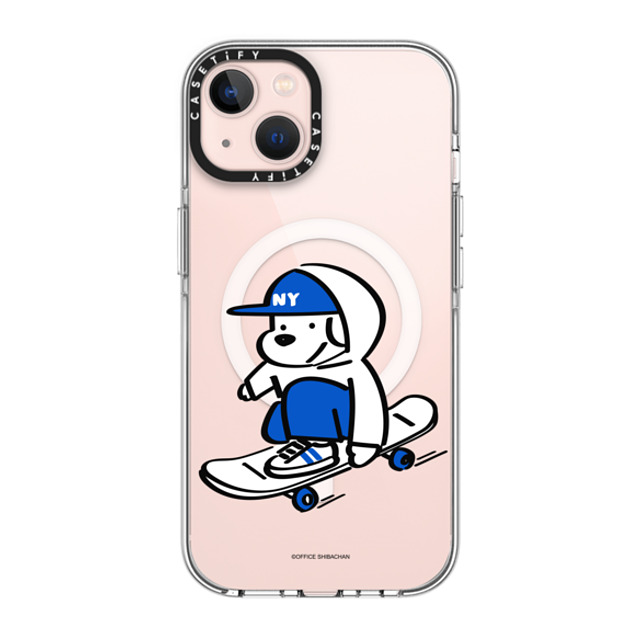 Skater JOHN x CASETiFY iPhone 13 ケース クリア クリア ケース MagSafe対応 Skater JOHN (Enjoy Life)