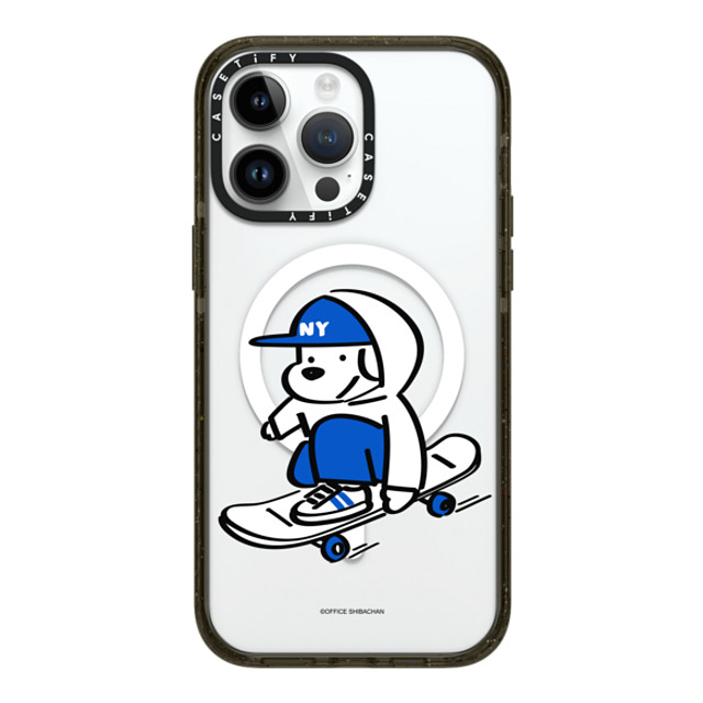 Skater JOHN x CASETiFY iPhone 14 Pro Max ケース ブラック インパクトケース MagSafe対応 Skater JOHN (Enjoy Life)