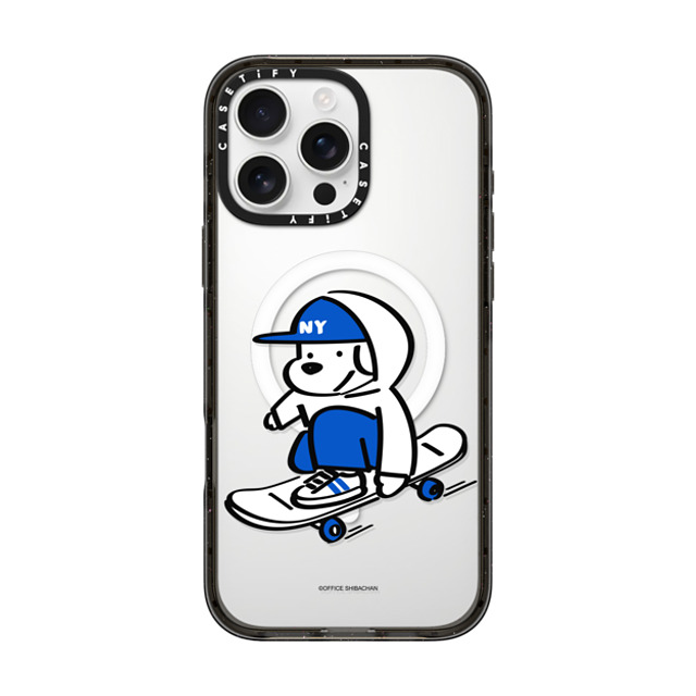 Skater JOHN x CASETiFY iPhone 16 Pro Max ケース ブラック インパクトケース MagSafe対応 Skater JOHN (Enjoy Life)