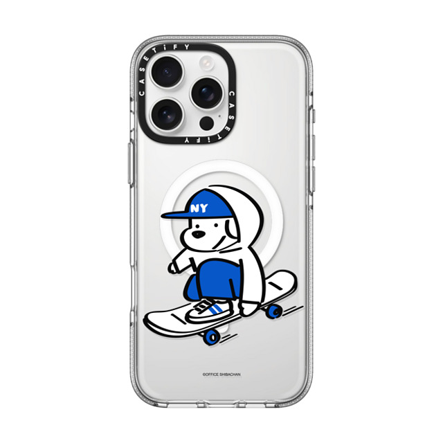 Skater JOHN x CASETiFY iPhone 16 Pro Max ケース クリア クリア ケース MagSafe対応 Skater JOHN (Enjoy Life)