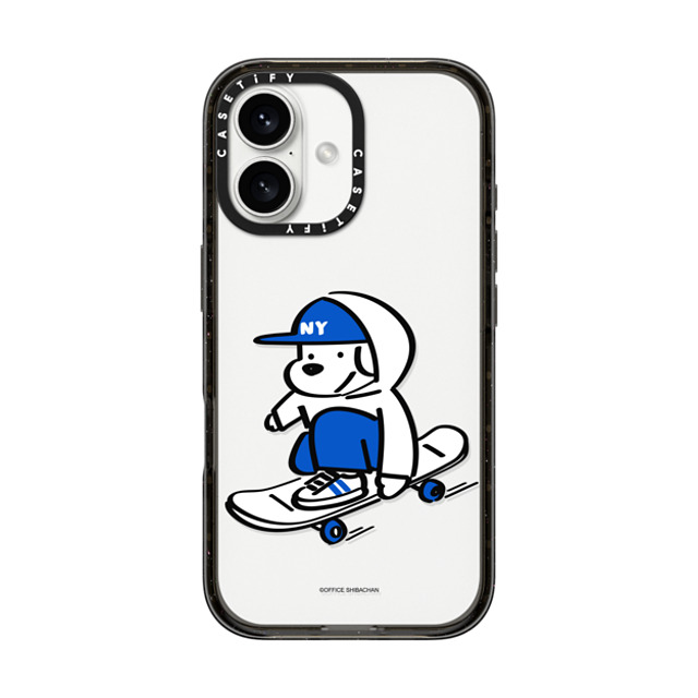 Skater JOHN x CASETiFY iPhone 16 ケース ブラック インパクトケース Skater JOHN (Enjoy Life)