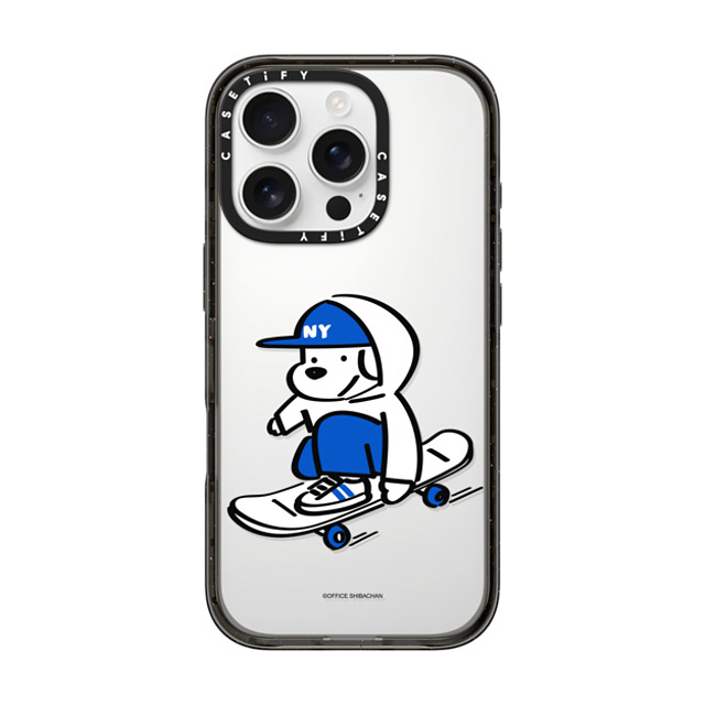 Skater JOHN x CASETiFY iPhone 16 Pro ケース ブラック インパクトケース Skater JOHN (Enjoy Life)