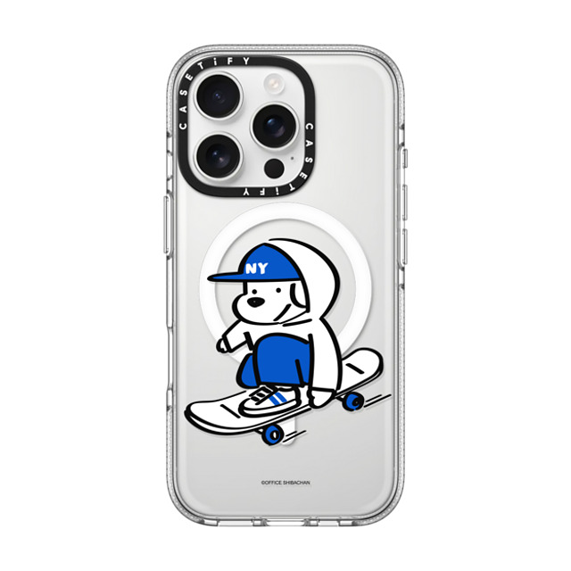 Skater JOHN x CASETiFY iPhone 16 Pro ケース クリア クリア ケース MagSafe対応 Skater JOHN (Enjoy Life)