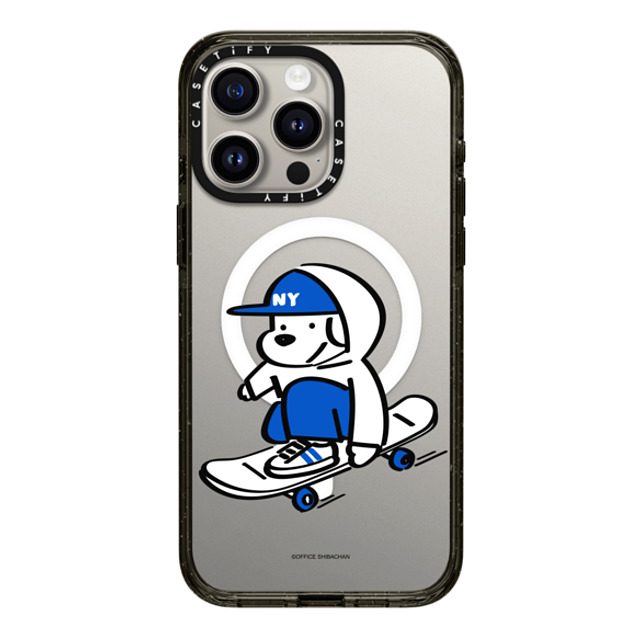 Skater JOHN x CASETiFY iPhone 15 Pro Max ケース ブラック インパクトケース MagSafe対応 Skater JOHN (Enjoy Life)