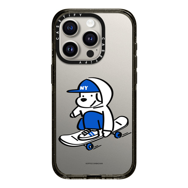 Skater JOHN x CASETiFY iPhone 15 Pro ケース ブラック インパクトケース Skater JOHN (Enjoy Life)